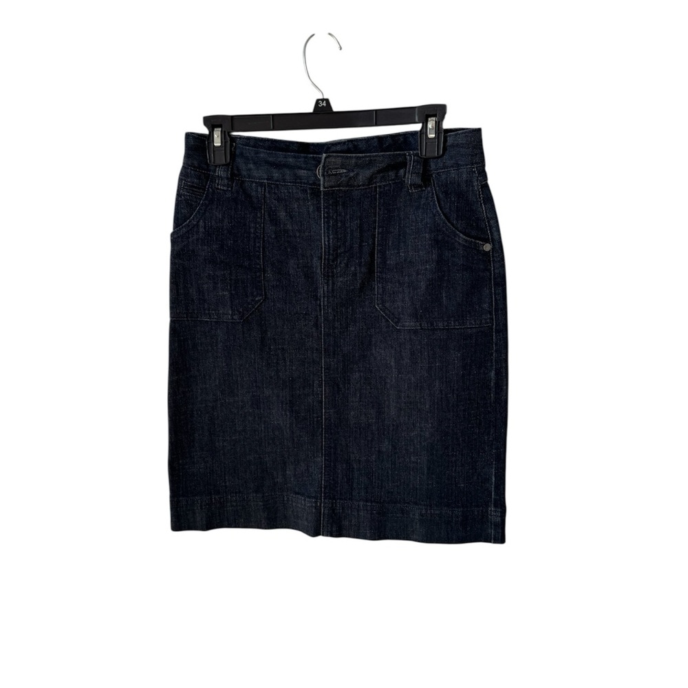 Tommy Hilfiger Dark Blue Denim Pencil Skirt